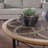 Antoneisha Tempered Glass Top Coffee Table
