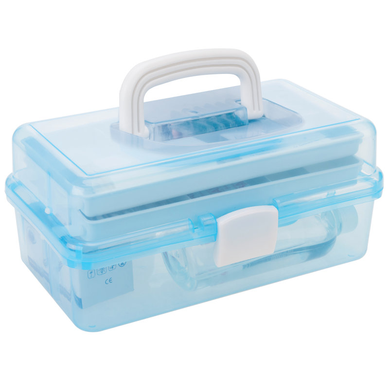  Plastic 2-Tier Multipurpose Expandable Storage Box