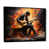 Black Floater Framed