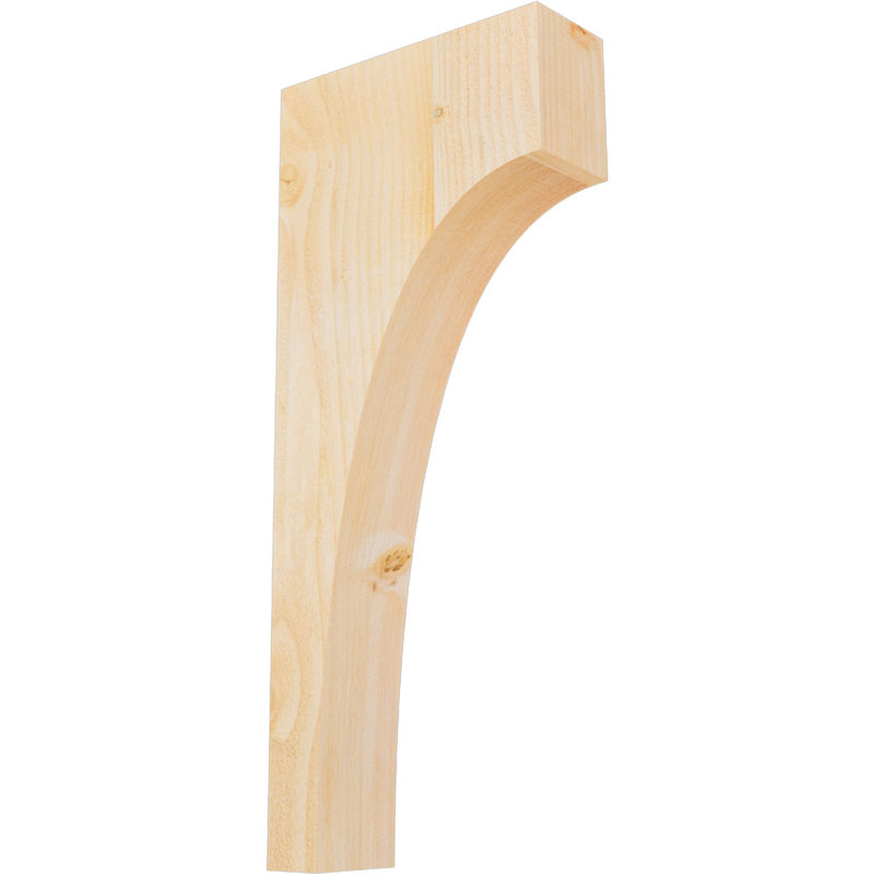 Huntington Corbel, H 28 po x l 4 po x P 12 po, Sapin de Douglas, Sciage brut