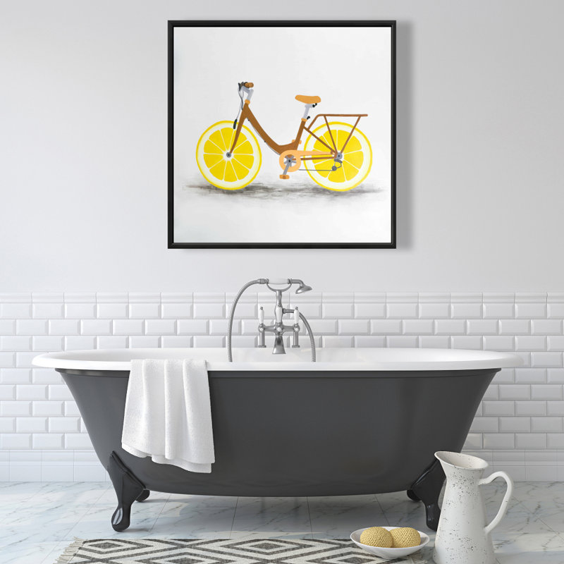 «Lemon Wheel Bike» sur toile