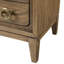 Table de chevet 3 tiroirs Latte