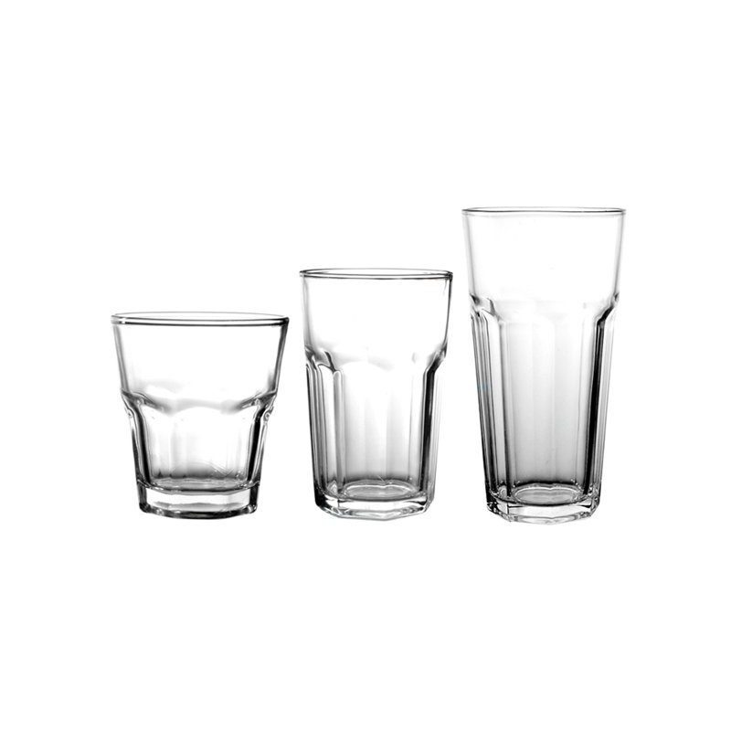Ensemble de verres en verre assortis 18 pièces Hillsville