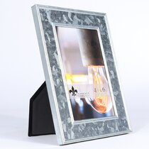 4x6 Metal Wrapped Picture Frame with Rivet Detail