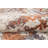 Abstract Distressed Look Area Rug 6x8