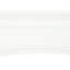 Foyer blanc - largeur intérieure de 29 po, trait décoratif, large tache d'ornement de 45,25 po, facile à vider, basculement, embellissement électrique seulement, position de décoration, vadrouille,