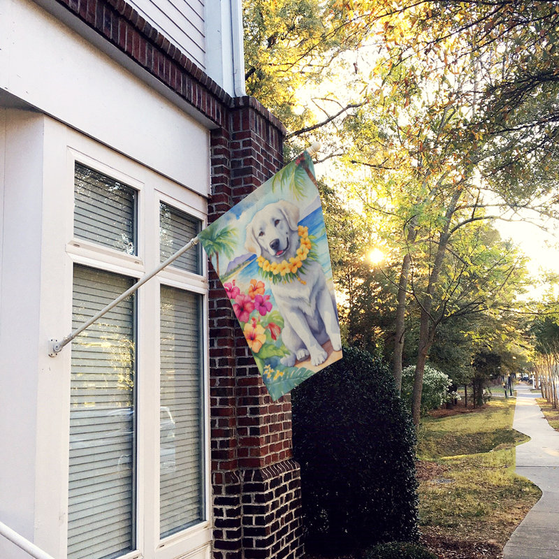 Drapeau pour animal à double face H 40 po x l 28 po