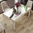 Adelais 59" Antique Mirrored Dining Table