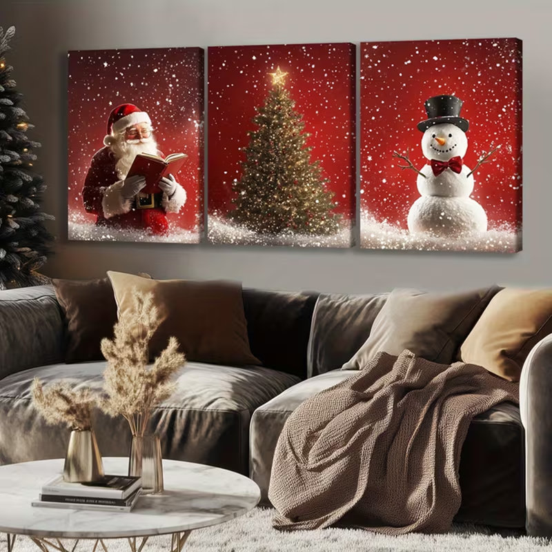 3 Piece Wrapped Canvas Print