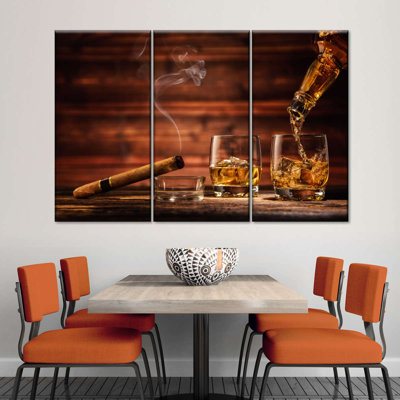 " Excellent Whiskey " 3 - Pieces