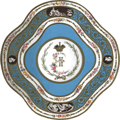 Sevres Porcelain II by Garnier - Wrapped Canvas Painting