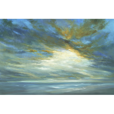 Coastal Light Song by Sheila Finch - Wrapped Canvas Print