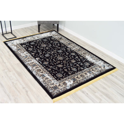 Tapis noir / beige Dartford