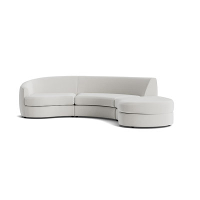 Giselle 3-Piece Left Arm Sectional