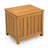 Portside 30Gallons Wood Deck Box-129427864