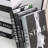 11-Piece Black and White Decorative Book Set, Faux Hardcover Books