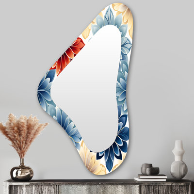 Motif botanique astral marocain Astrild