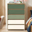 Commode contemporaine 5 tiroirs Bustillo H 47,2 "