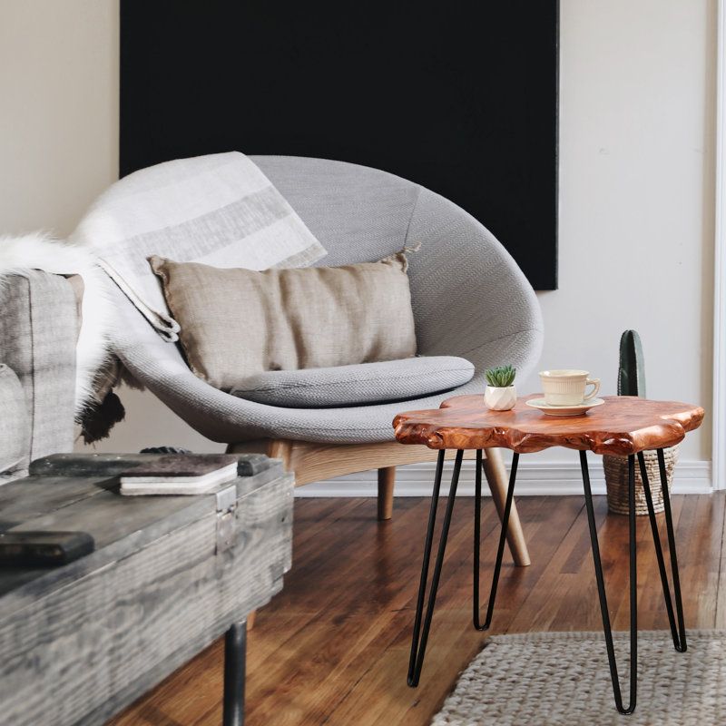 Isuf 4 Pieces Wood Coffee Table