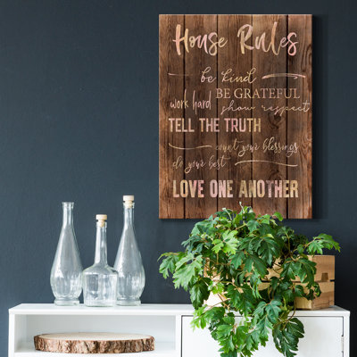 " House Rules "