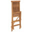 Jamarquez 4 - Person Teak Solid Wood Patio Dining Set Round Table