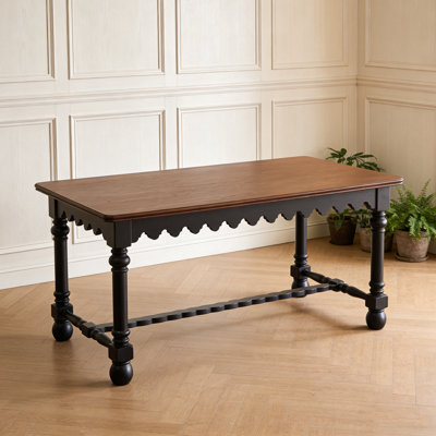 Exquisite Retro Durable Solid Wood Dining Table