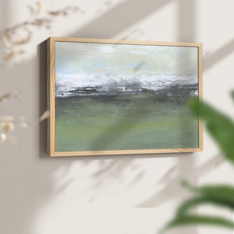 «Space to Wander» - impression encadrée - réarmable, H 11 po x l 14 po, Naturel