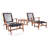 Borup 2 - Person Patio Conversation Set with Cushions-128193058