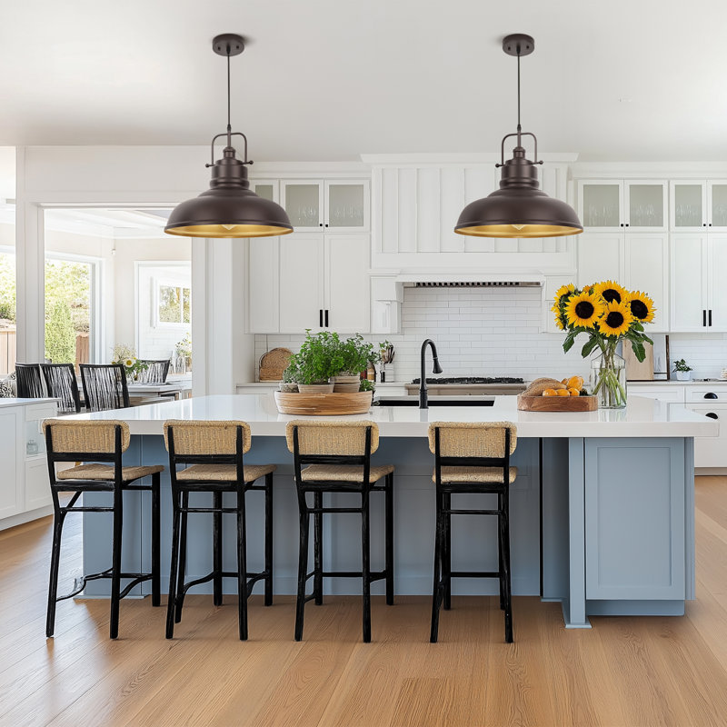 Osburn 1 - Light Oil Rubbed Bronze Dome Pendant