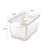 4.5L Nested Fridge Storage Container with Removable Colander