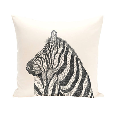 Animal Magnatism Reversible Throw Pillow