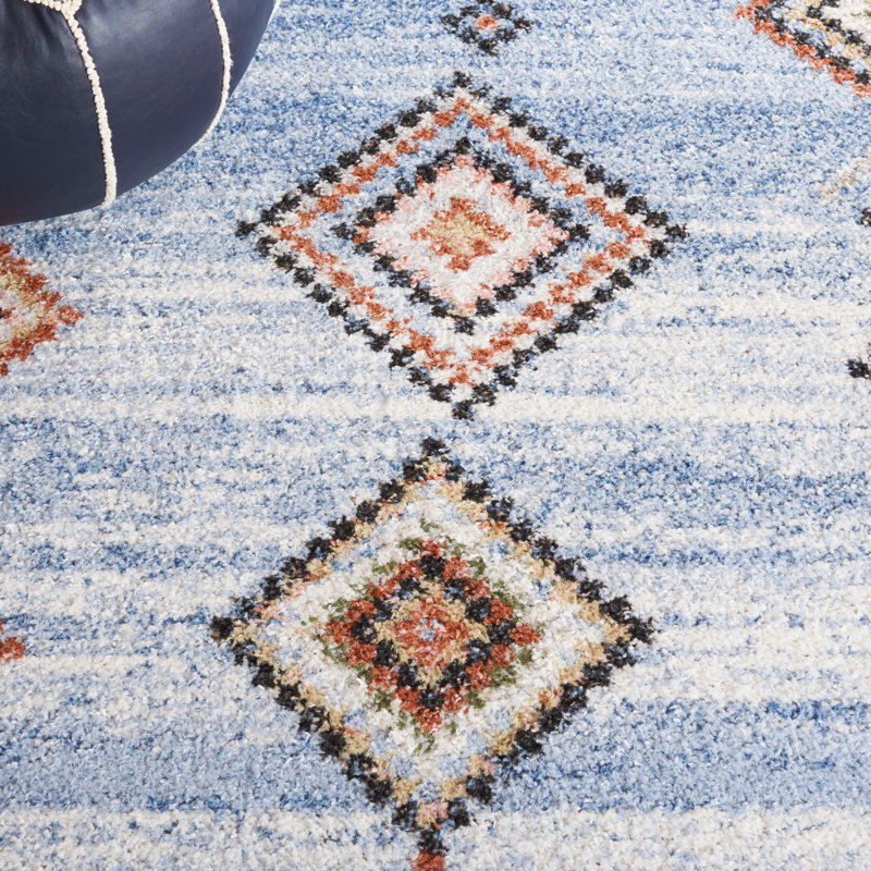 Kaysa Performance Geometric Rug, Rectangle 4' x 6'