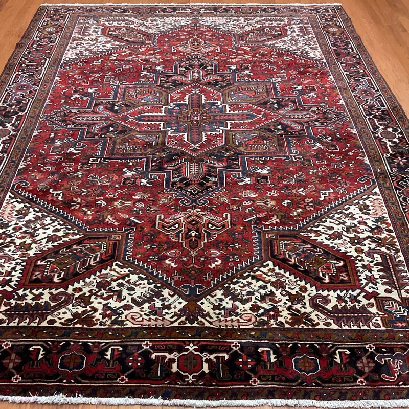 Tapis rectangulaire en laine