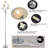 Abrum 69.8'' Chrome Tree Floor Lamp