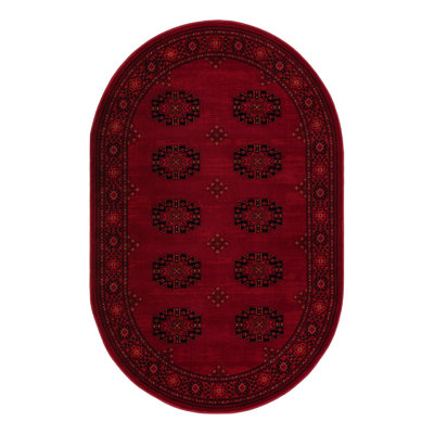 Amro Oriental Red Area Rug