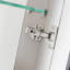 LED Large Rectangular Aluminum Alloy Surface Mount Medicine Cabinet With Mirror