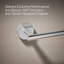 Elate 9" Wall Mounted Round Towel Arm, Metal Wall-Mounted Towel Holder, Towel Bar-1319105697