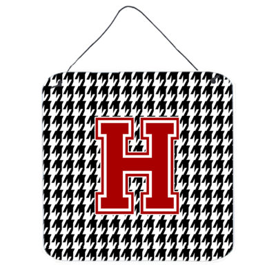 « houndstooth » par denny knight, impression sur plaque