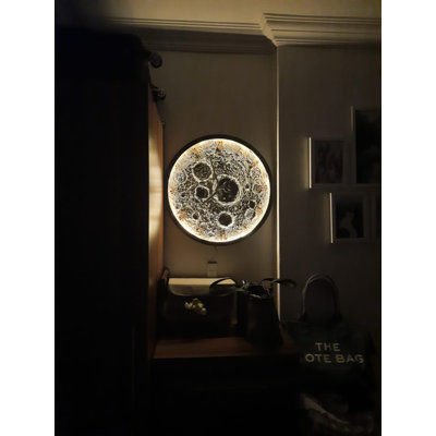 Horloge murale en bois