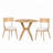 Dining Table Set for 2 Person