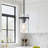 Single Hammered Glass Lighting Shade