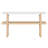 Narrow Console Table With Marble-Effect Top, Retro Entryway Table With Open Shelf, Sofa Table For Entryway, Hallway And Living Room-756843753