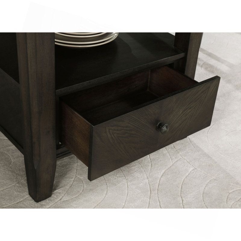 Dark Cocoa 5-piece Round Dining Table Set