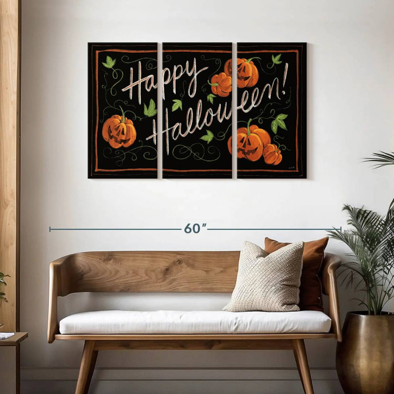 Jack O Lantern de Lelend Happy Halloween, H 28 po x l 45 po