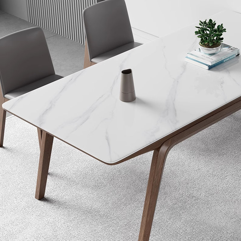 Ensemble de salle à manger rectangulaire simple 78,74 po x l 35,43 po Rock, 9