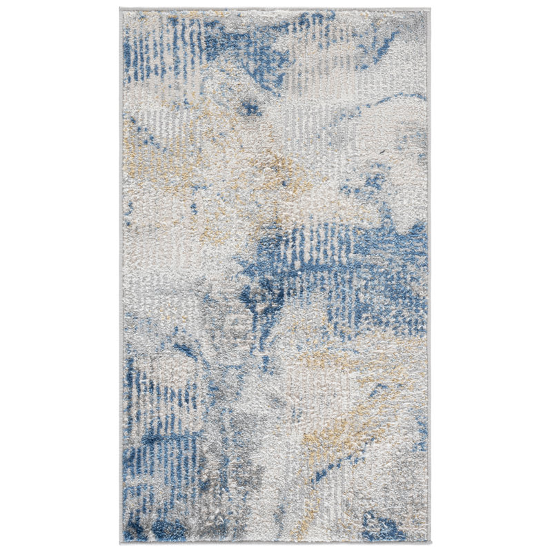 Palma Performance Abstract Rug, Rectangle 2'2" x 3'9"