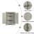 Triangle Bathroom Storage Cabinet With Adjustable Shelves-634098479