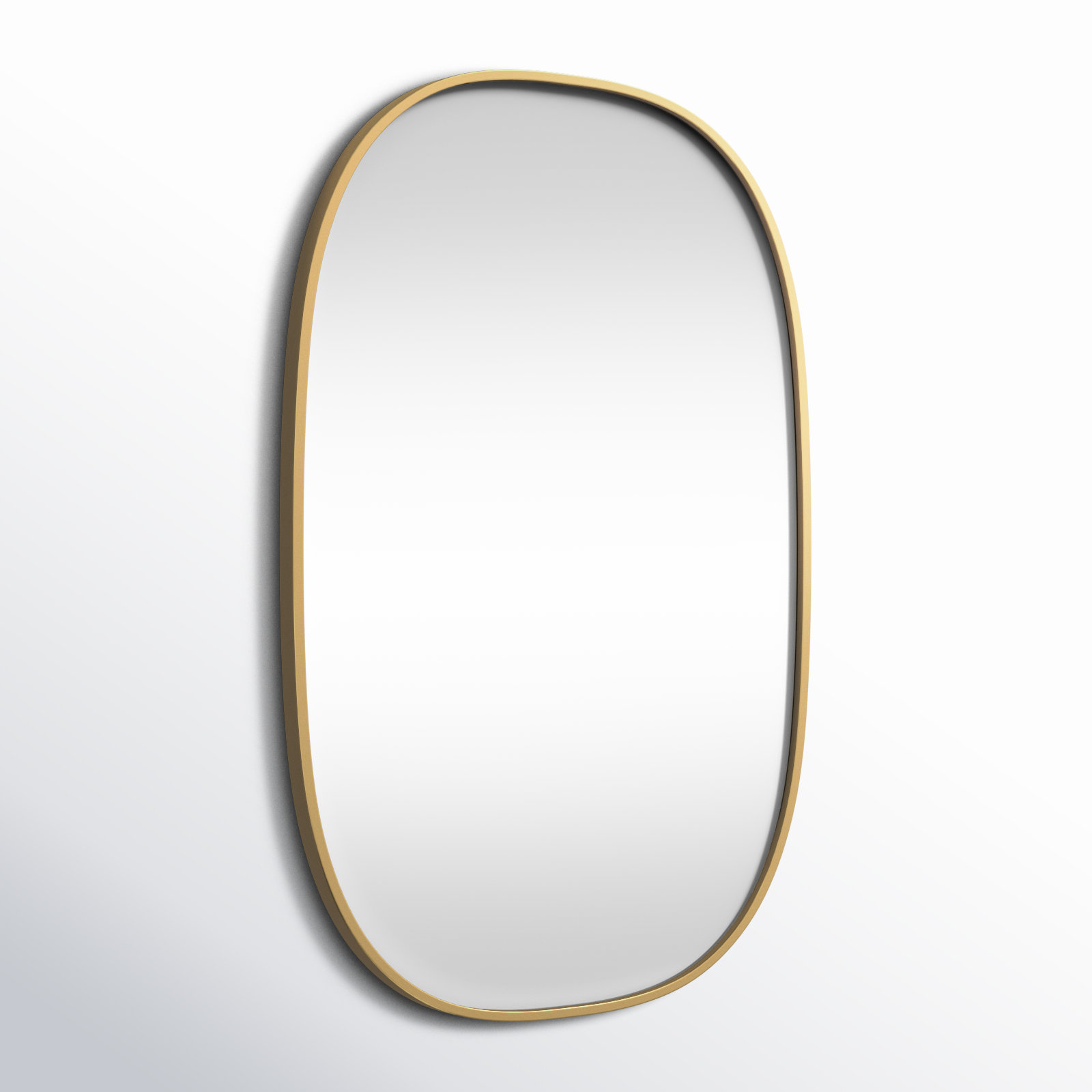 Sabine Accent Mirror, Brass, 36" x 24"