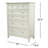 Melusina Solid Wood 40'' W 6 - Drawer Dresser-2034384396