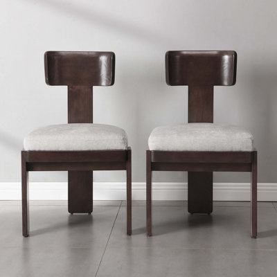 Upholstered Dining Chairs Set Of 2